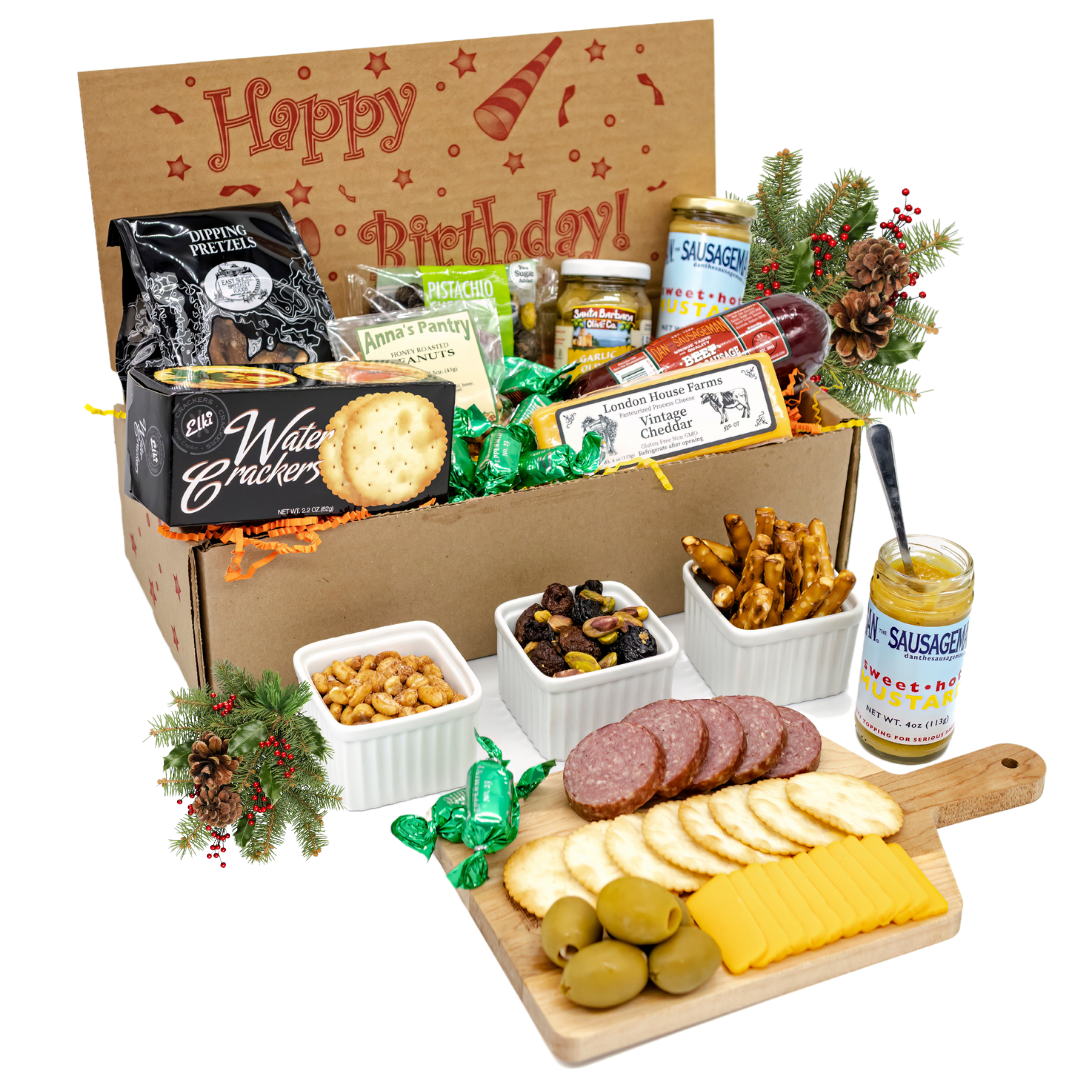 Ultimate Birthday Meat and Cheese Box