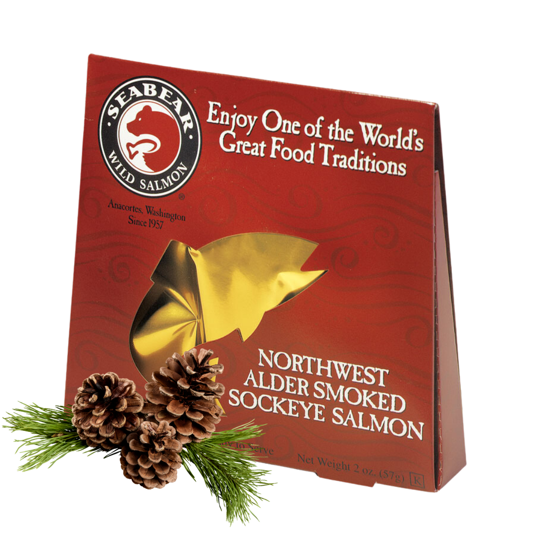 Wild Sockeye Smoked Salmon 2 oz Portions