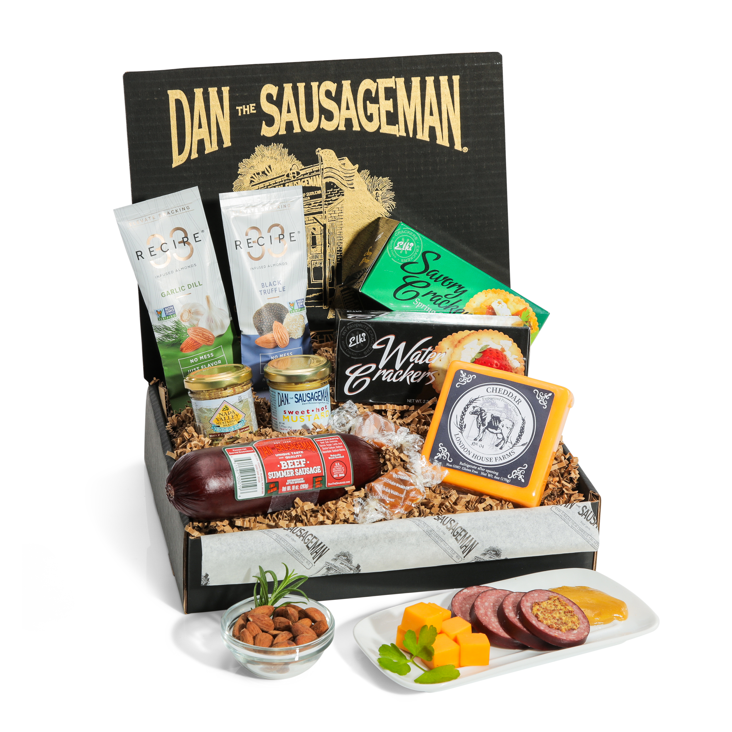 Gold Rush Charcuterie Gift Basket – Dan The Sausageman