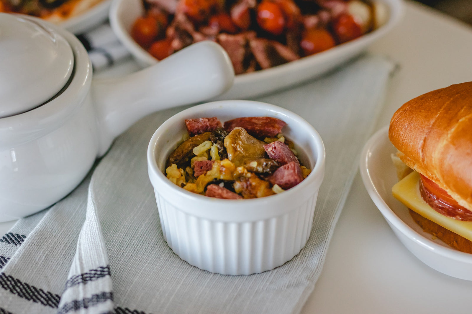 Mushroom and Sausage Risotto