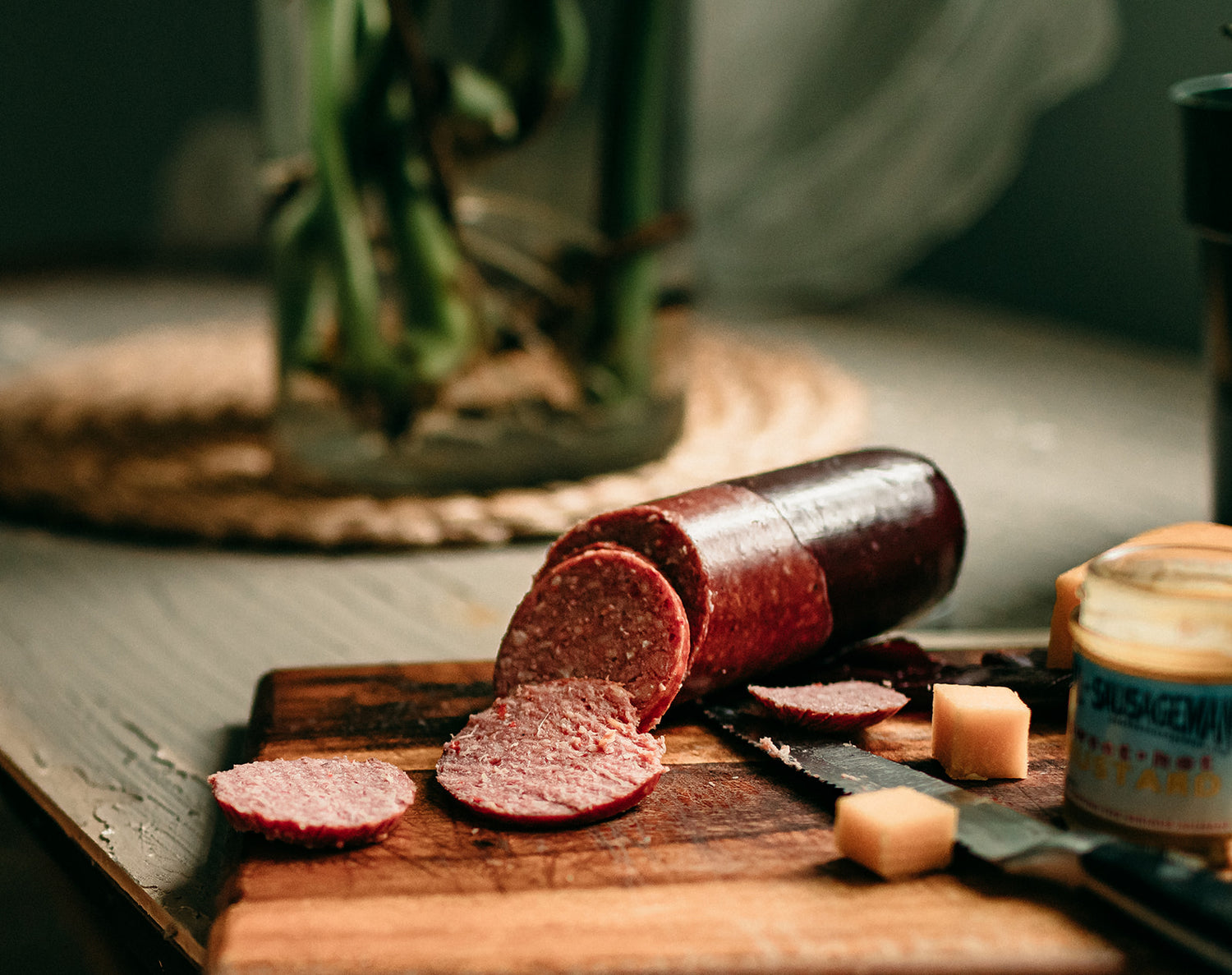 Sausage & Mustard