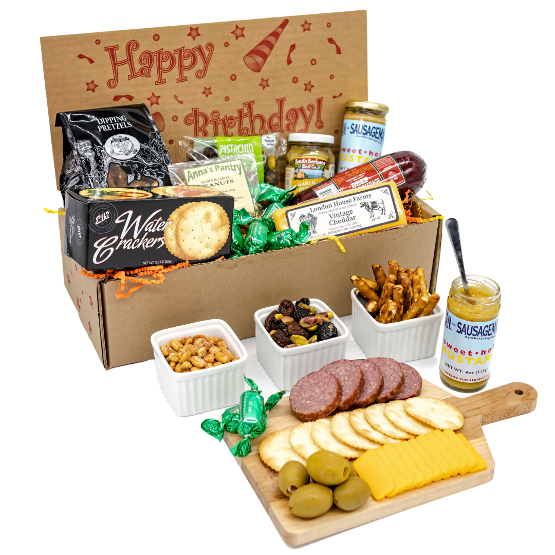 Ultimate Birthday Meat and Cheese Box