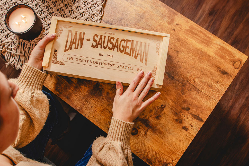 Dan's Deluxe Wooden Crate