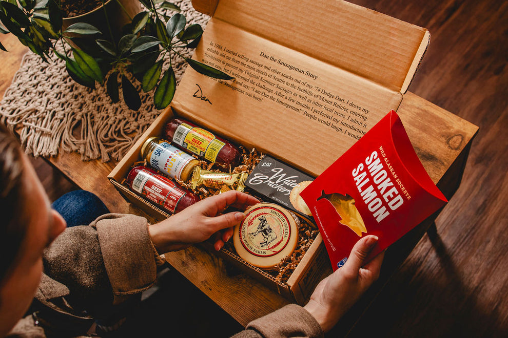 Gold Star- Gourmet Food Gift Basket – Dan The Sausageman