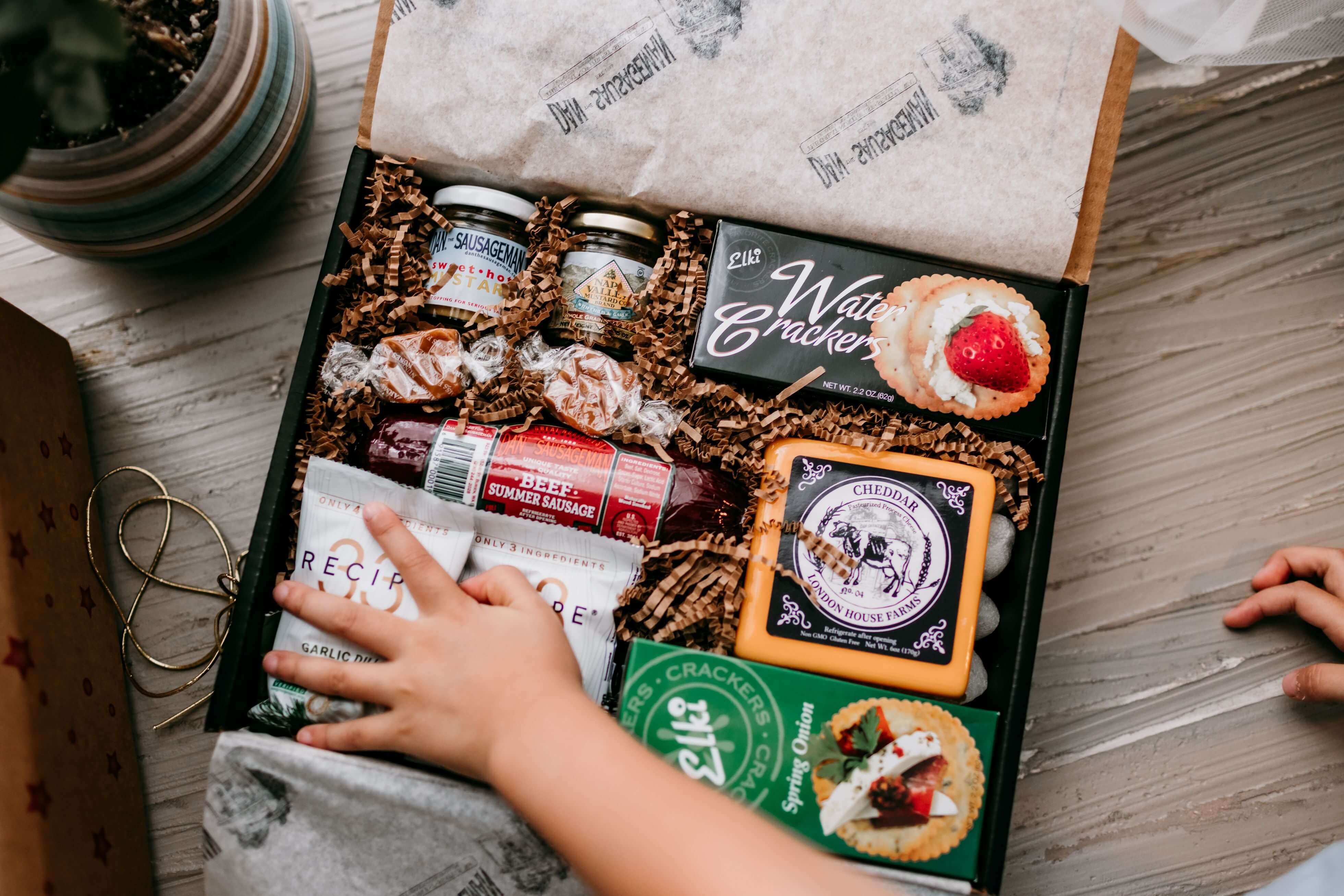 Gourmet Gift Basket Delivery: Send Gifts, Sausage, Mustard