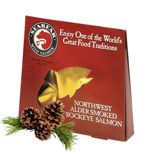 Wild Sockeye Smoked Salmon 2 oz Portions