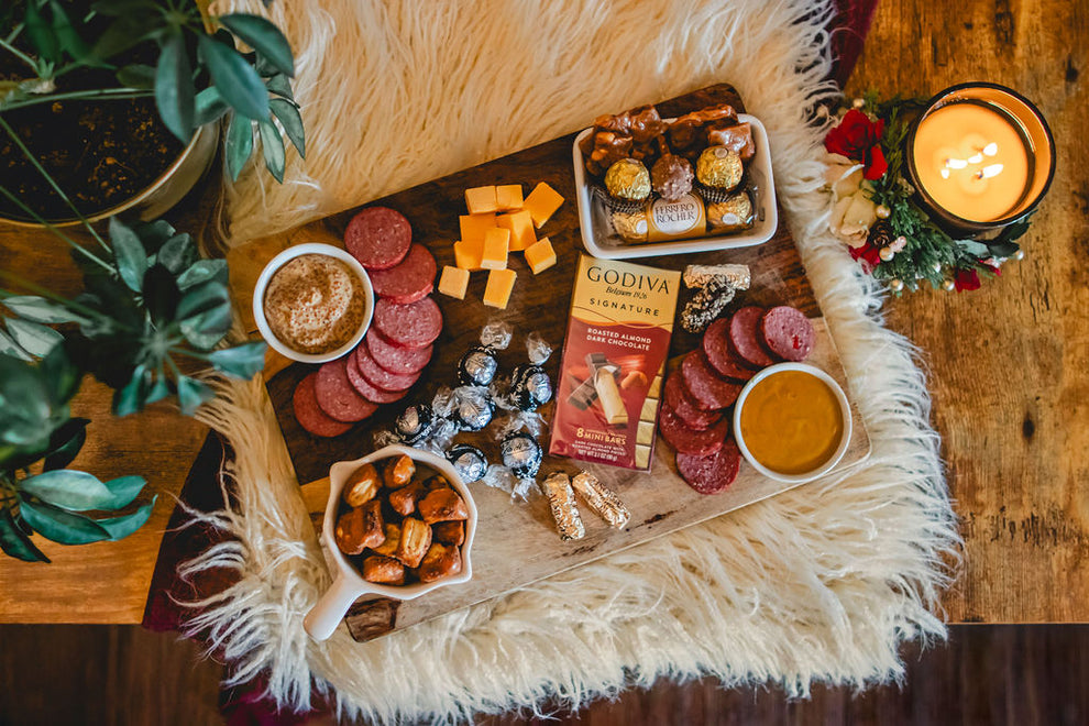 Silver and Gold Gourmet Gift Box & Gift Basket – Dan The Sausageman