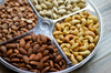 Party Nuts and Sausage Tray