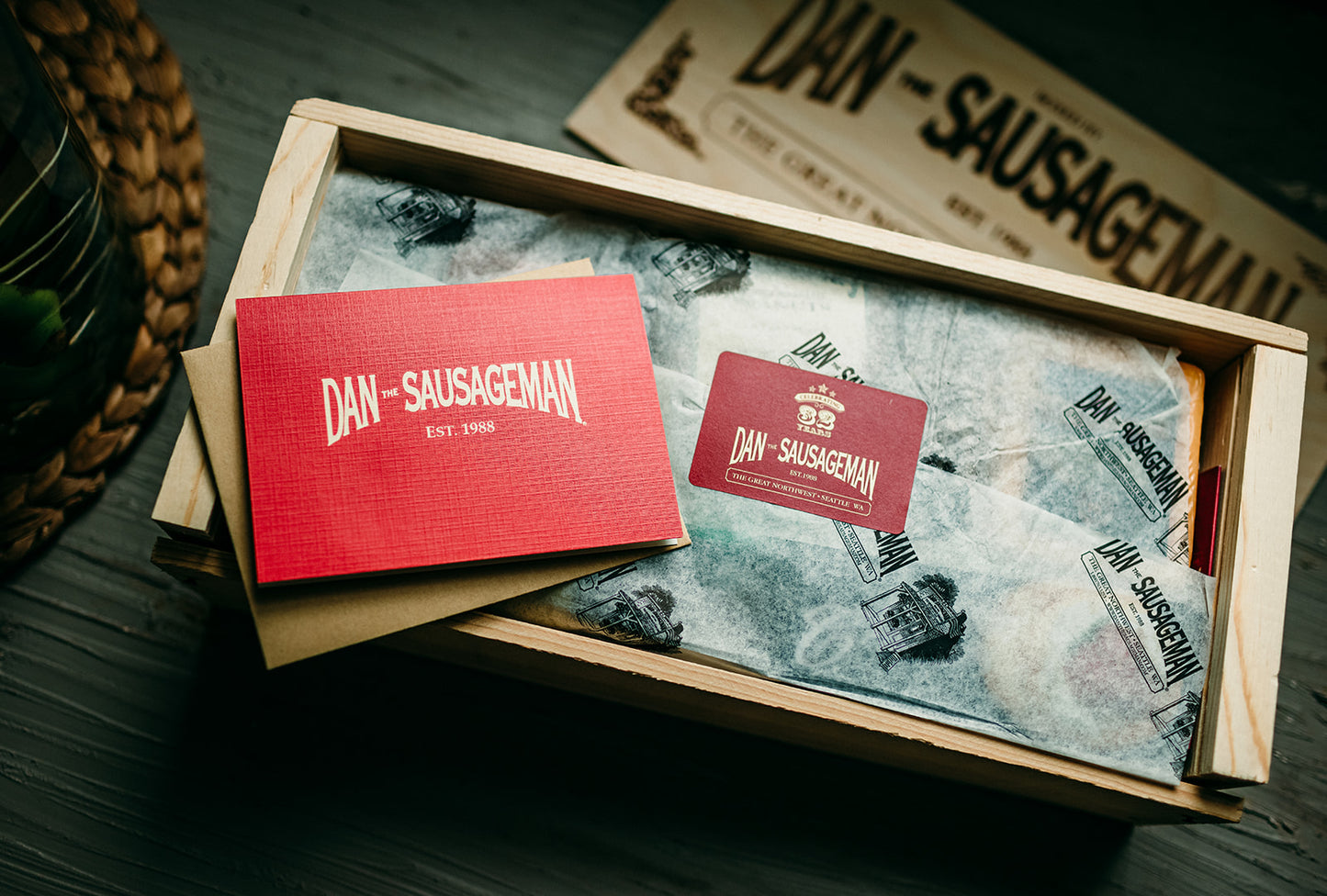 Dan's Deluxe Wooden Crate