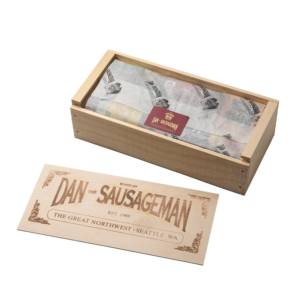 Dad's Deluxe Smoked Sausage and Food Gift Basket – Dan The Sausageman